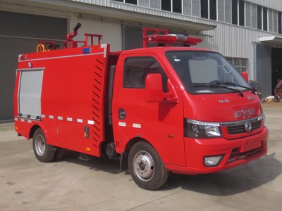 国六东风途逸2吨小型水罐消防车
